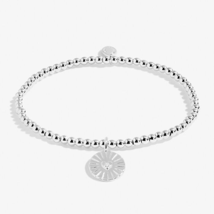 Joma Jewellery A Little 'She Who Dares Wins' Bracelet In Silver Plating